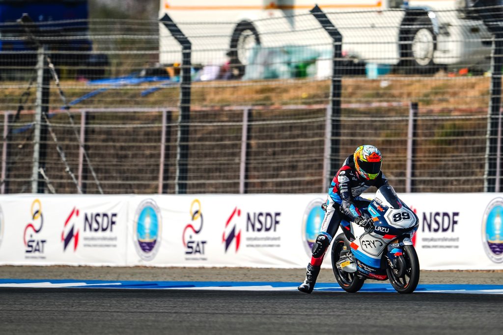 Marcos Uriarte during the Thai GP